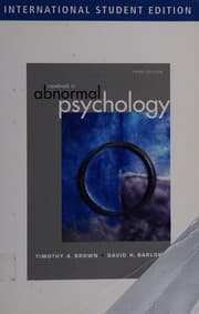 Tapa de Casebook in abnormal psychology