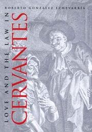 Tapa de Love and the law in Cervantes