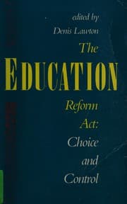 Tapa de The Education Reform Act