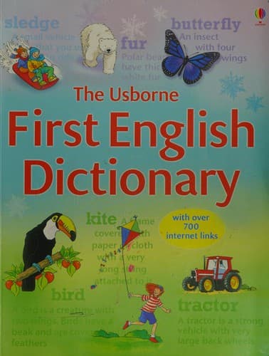 Tapa de First English Dictionary