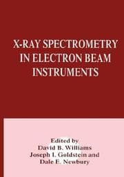 Tapa de X-ray spectrometry in electron beam instruments