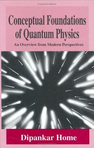Tapa de Conceptual foundations of quantum physics