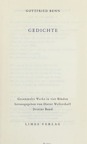 Tapa de Gesammelte Werke
