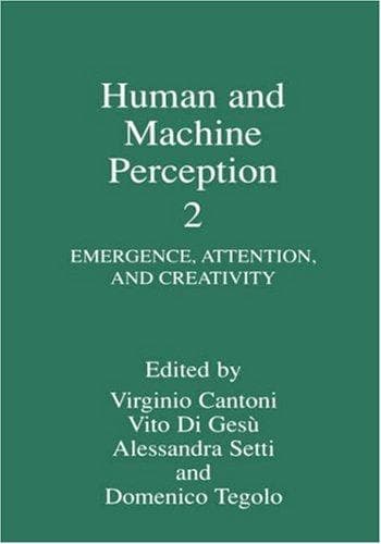 Tapa de Human and Machine Perception II - Emergence, Attention and Creativity