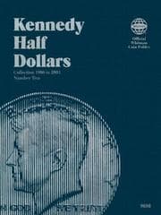 Tapa de Kennedy Half Dollars Folder 1986-2003 (Official Whitman Coin Folder)