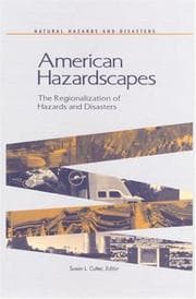 Tapa de American Hazardscapes