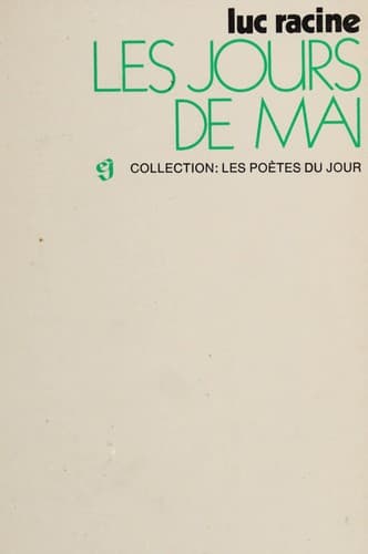 Tapa de Les jours de mai
