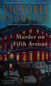 Tapa de Murder on Fifth Avenue