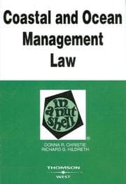Tapa de Coastal and ocean management law in a nutshell