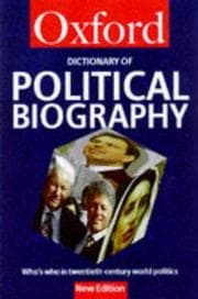 Tapa de A Dictionary of Political Biography