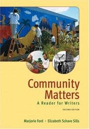 Tapa de Community matters