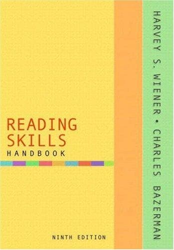 Tapa de Reading Skills Handbook (with MyReadingLab) (9th Edition)
