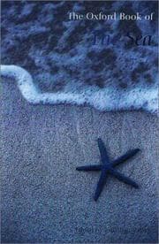 Tapa de The Oxford Book of the Sea (Oxford Books of Prose)