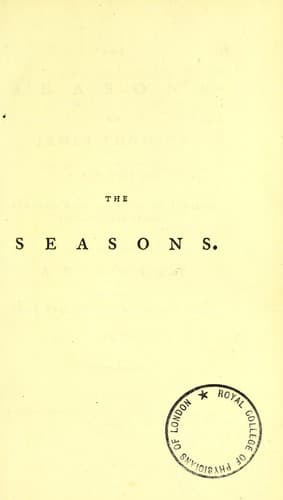 Tapa de The seasons