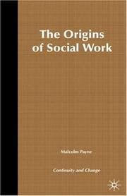 Tapa de The Origins of Social Work