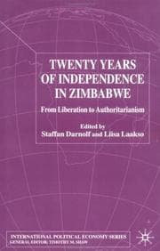 Tapa de Twenty years of independence in Zimbabwe
