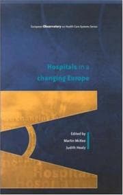 Tapa de Hospitals in a changing Europe