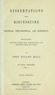 Tapa de Dissertations and discussions