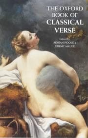 Tapa de The Oxford book of classical verse