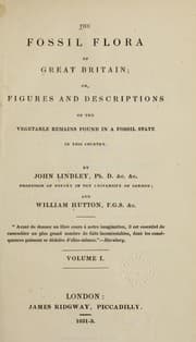 Tapa de The fossil flora of Great Britain