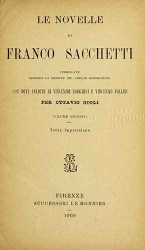 Tapa de Le novelle