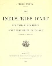 Tapa de Les industries d'art