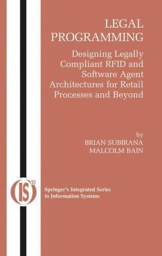 Tapa de Legal programming