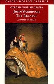 Tapa de The Relapse and Other Plays