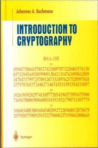Tapa de Introduction to cryptography
