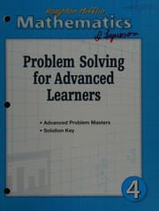 Tapa de Houghton Mifflin mathematics