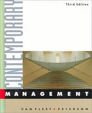 Tapa de Contemporary management