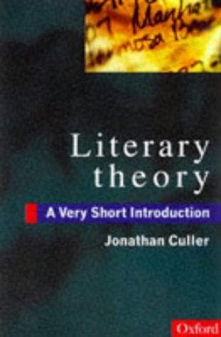 Tapa de Literary theory