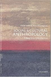 Tapa de Social and cultural anthropology