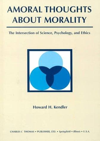 Tapa de Amoral Thoughts About Morality