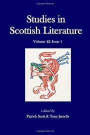 Tapa de Studies in Scottish Literature 42