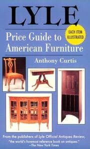 Tapa de Lyle price guide to American furniture
