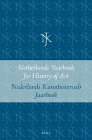 Tapa de Netherlands Yearbook for History of Art / Nederlands Kunsthistorisch Jaarboek 32