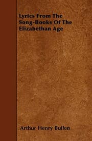 Tapa de Lyrics From The Song-Books Of The Elizabethan Age