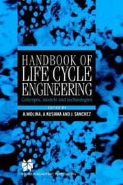 Tapa de Handbook of life cycle engineering