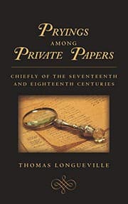 Tapa de Pryings Among Private Papers