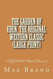 Tapa de The Garden of Eden, The Original Western Classic