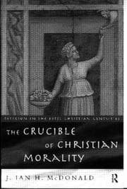 Tapa de The crucible of Christian morality