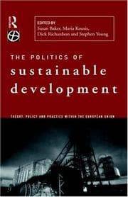 Tapa de The Politics of Sustainable Development