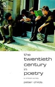 Tapa de The twentieth century in poetry