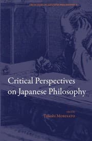 Tapa de Critical Perspectives on Japanese Philosophy