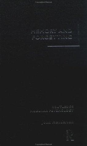 Tapa de Memory and Forgetting (Routledge Modular Psychology)