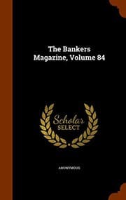 Tapa de The Bankers Magazine, Volume 84