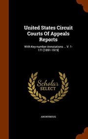 Tapa de United States Circuit Courts Of Appeals Reports