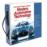 Tapa de Modern Automotive Technology Instructor's Resource Binder