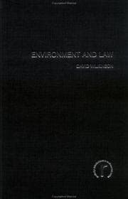 Tapa de Environment and Law